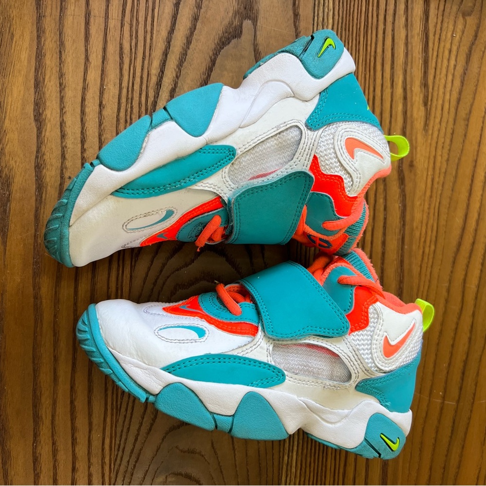 Worn to one game! Nike Miami Dolphin inspired sneakers!